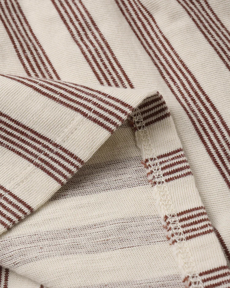 Sasha Skort | Brown Stripe | Rylee & Cru