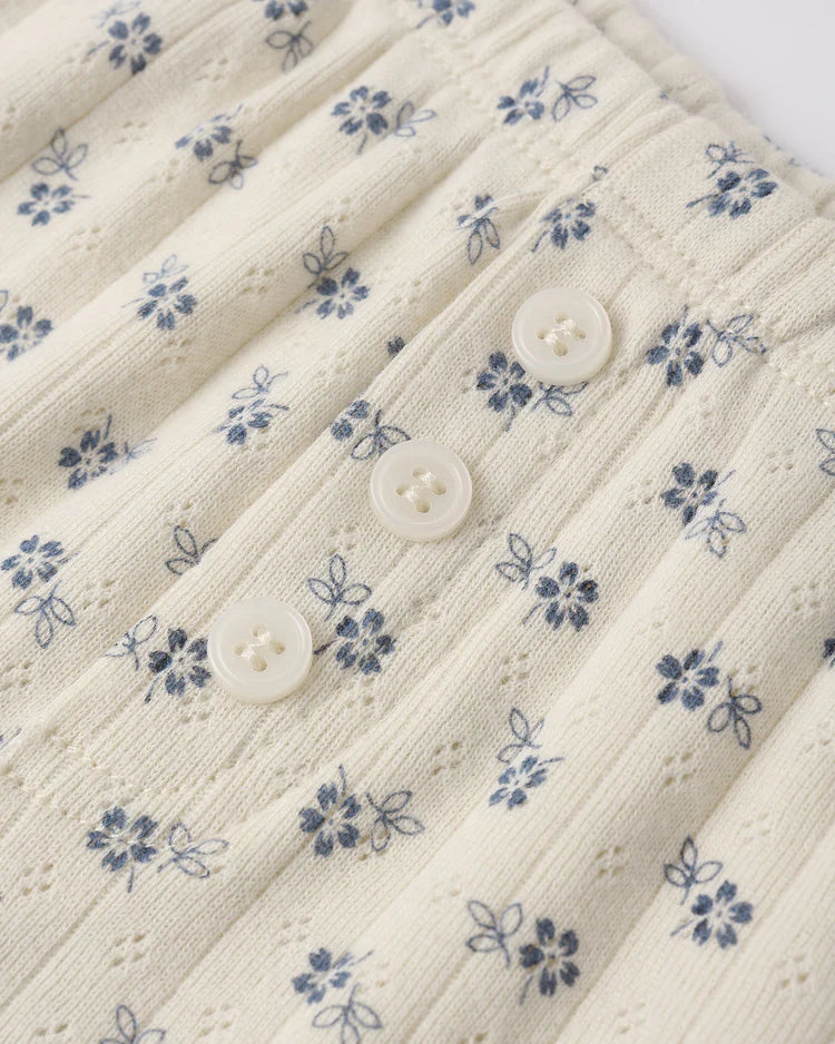 Pointelle Lounge Set | Natural | Rylee & Cru