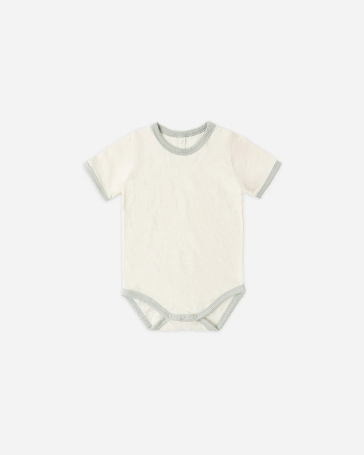 Ringer Bodysuit | Seafoam | Rylee & Cru