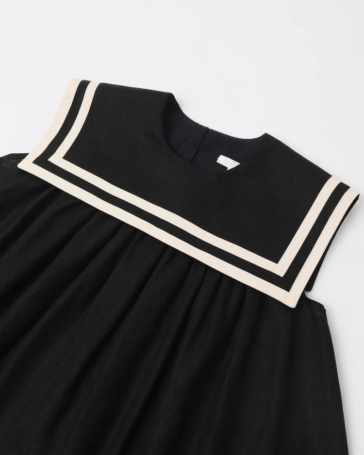 Sailor Dress | Black | Rylee & Cru