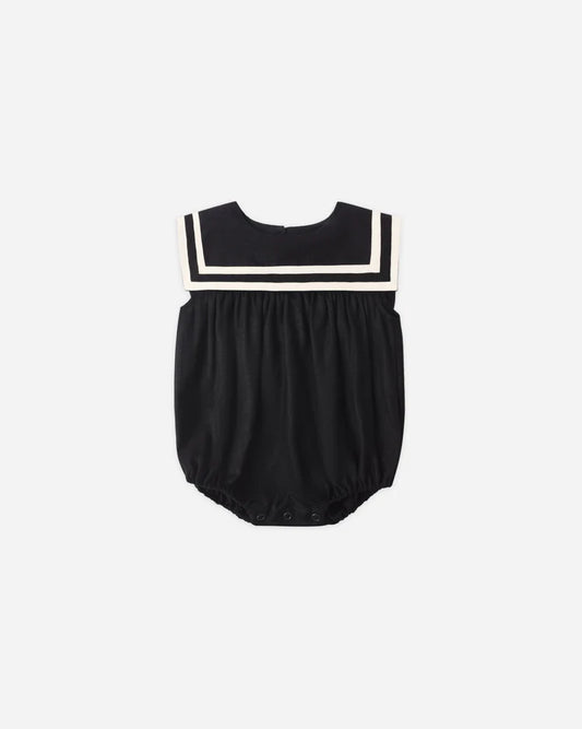 Sailor Romper | Black | Rylee & Cru
