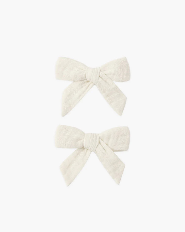 Set of 2 Bows | Natural | Rylee & Cru