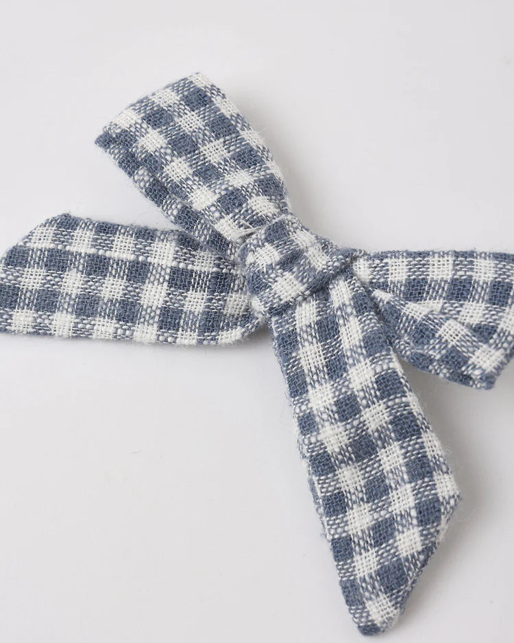 Bows, Set Of 2 | Marine Gingham | Rylee & Cru