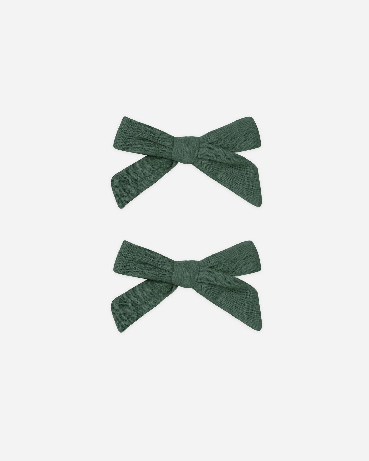 Bows, Set of 2 | Green | Rylee & Cru
