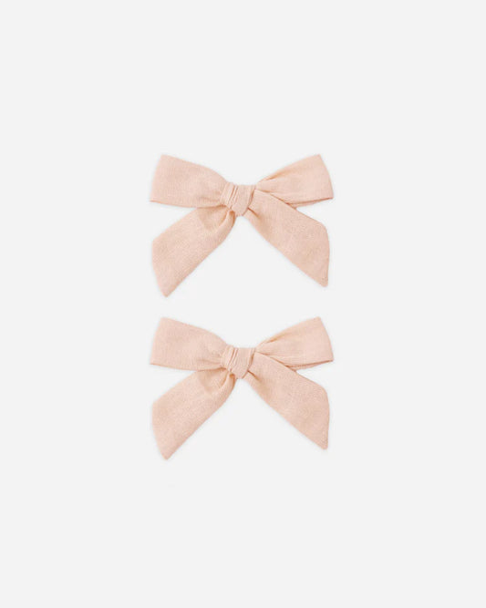 Bows, Set Of 2 | Blush | Rylee & Cru