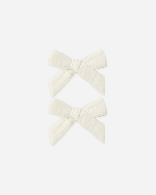 Bows, Set Of 2 | Ivory | Rylee & Cru