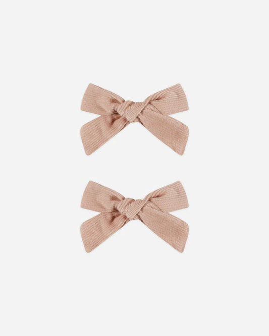 Bows, Set of 2 | Rose | Rylee + Cru