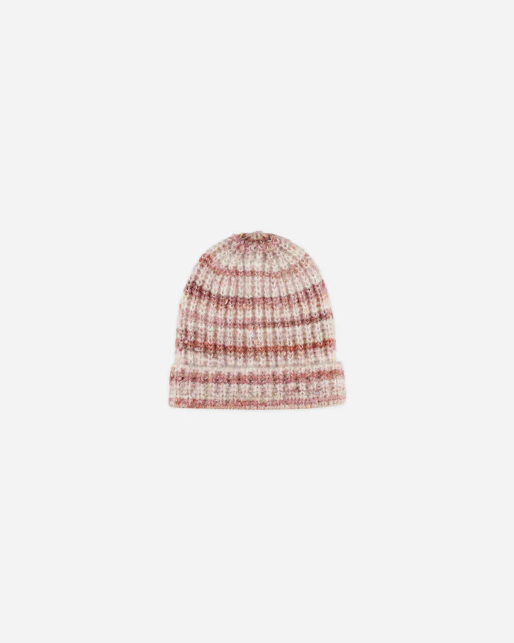 Beanie | Pink Multi Stripe| Rylee + Cru