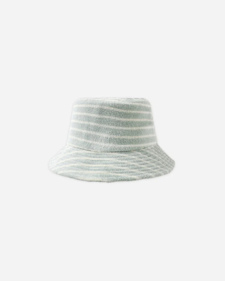 Bucket Hat | Seafoam Terry Stripe | Rylee & Cru