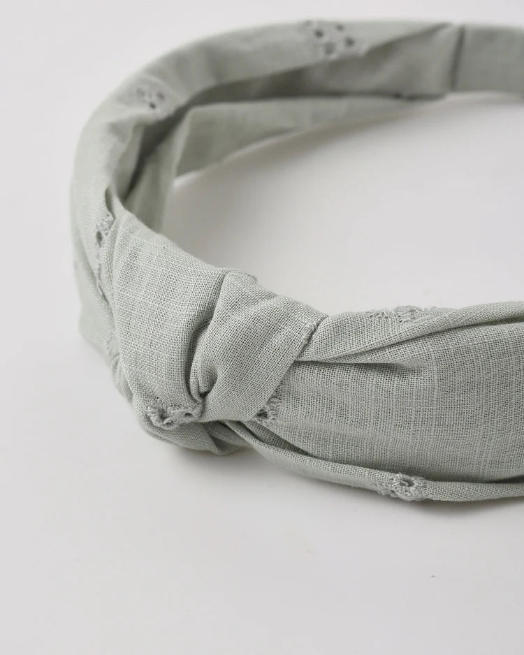 Knotted Headband | Seafoam | Rylee & Cru