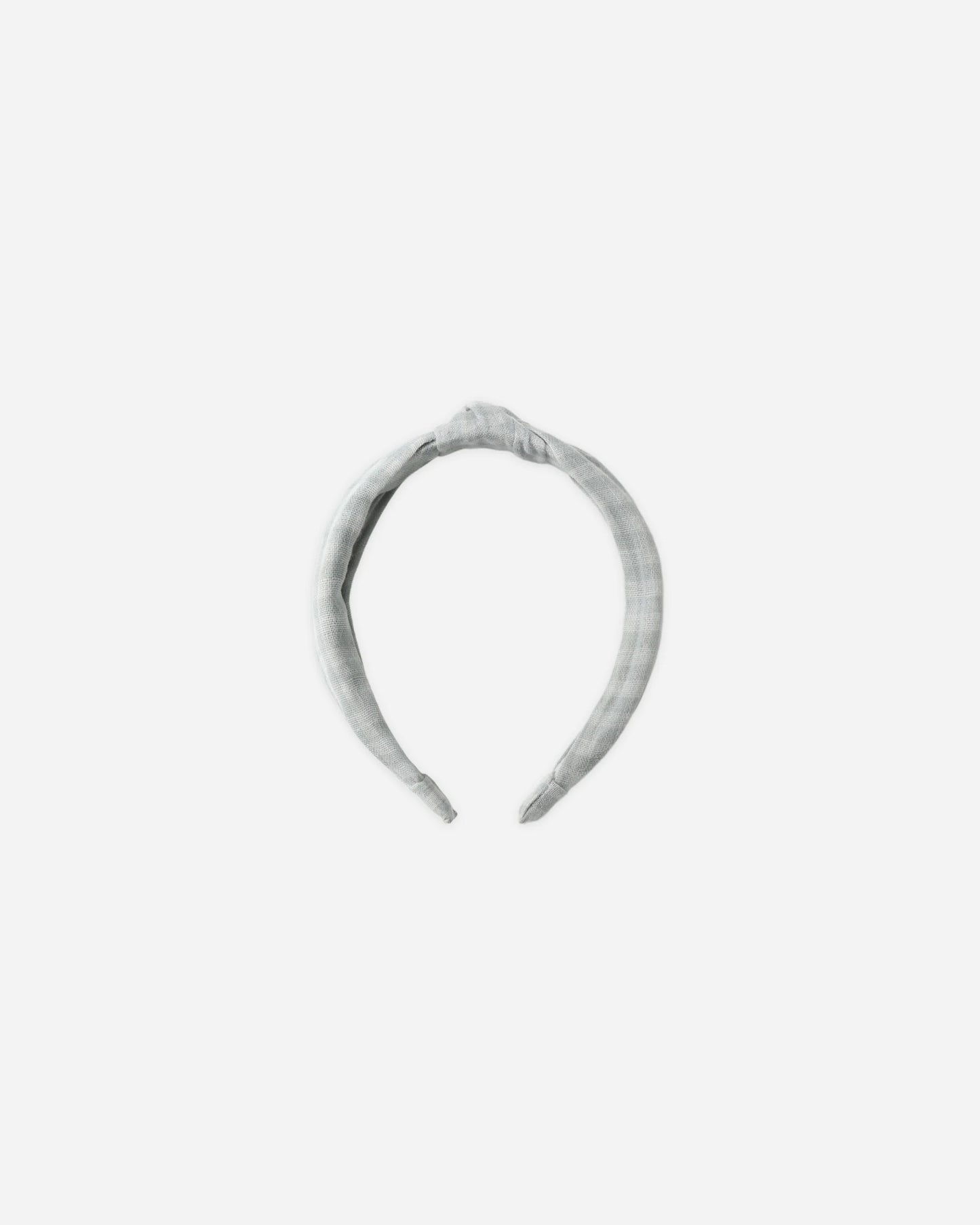 Knotted Headband | Green Gingham | Rylee & Cru