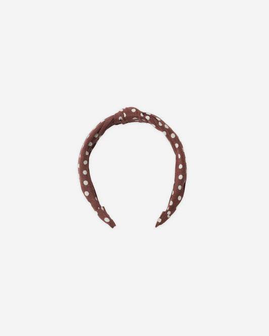 Knotted Headband | Polka Dot | Rylee & Cru
