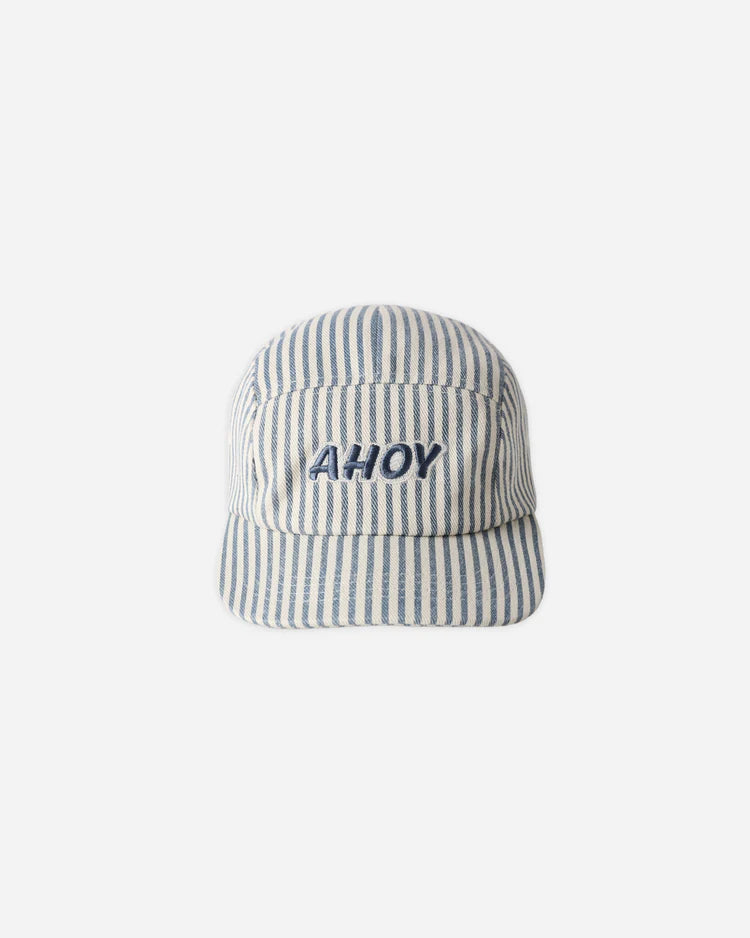 Skater Hat | Railroad Stripe | Rylee & Cru