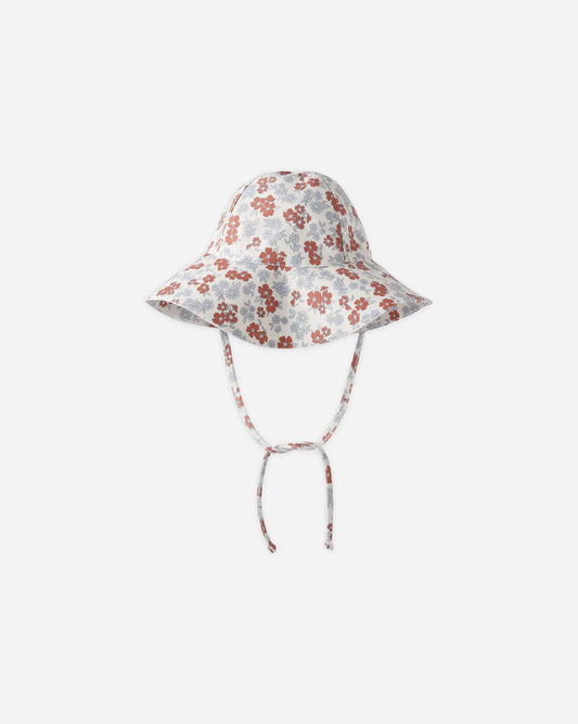 Floppy Sun Hat | Americana Floral | Rylee & Cru