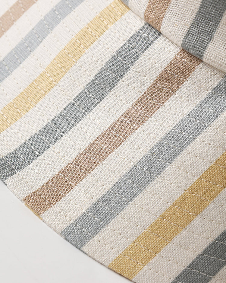 Floppy Bucket Hat | Valencia Stripe | Rylee & Cru