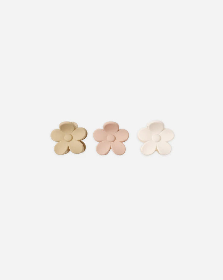 Flower Clip Set | Butterscotch, Blush,  Ivory | Rylee & Cru