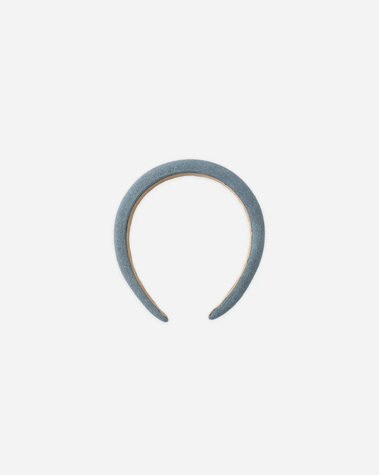 Padded Headband | Washed Blue | Rylee & Cru