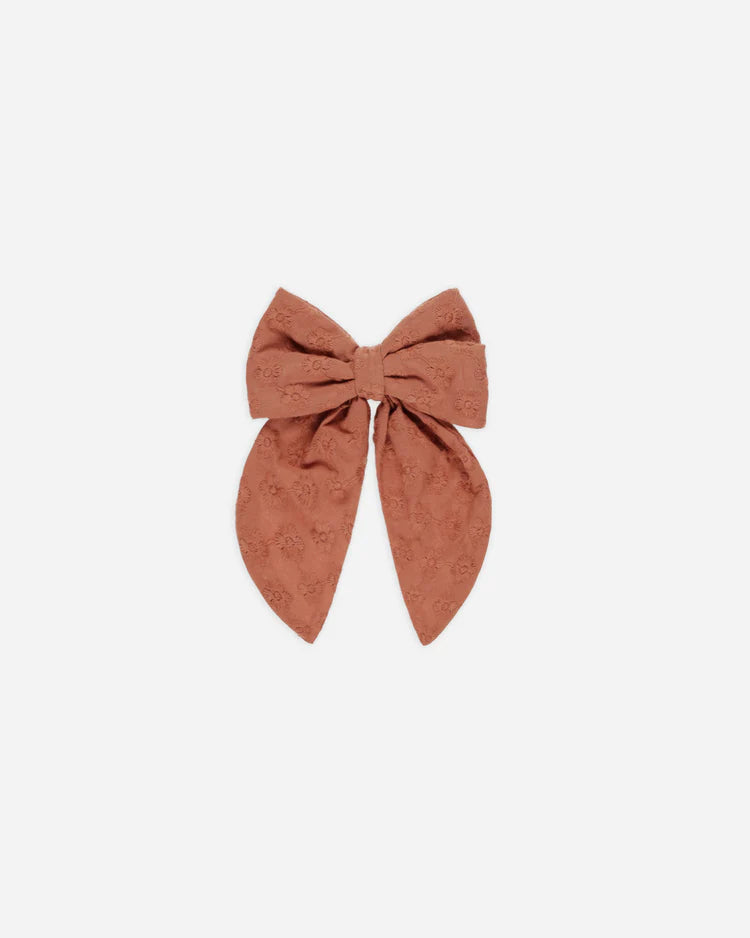 Oversized Bow | Poppy | Rylee & Cru