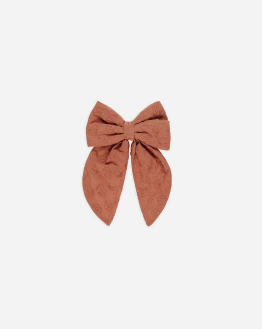 Oversized Bow | Poppy | Rylee & Cru