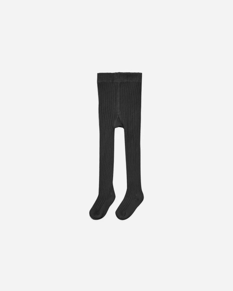 Ribbed Tights | Black | Rylee & Cru