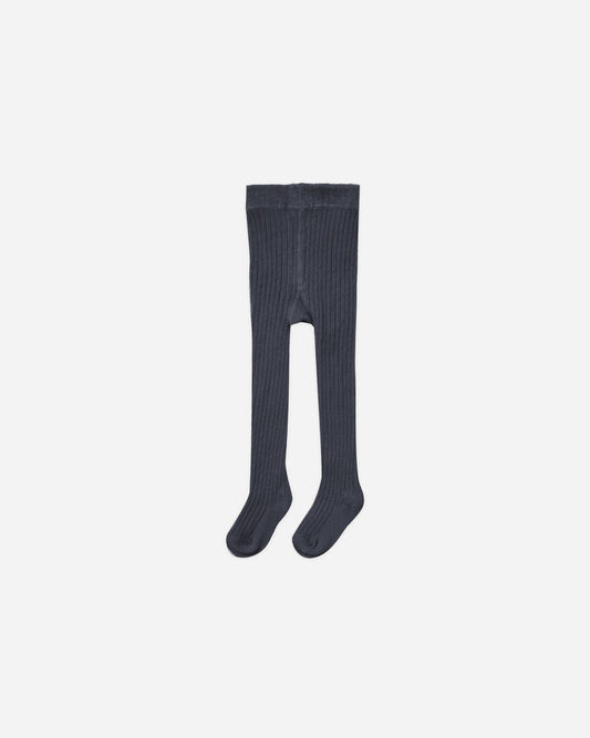 Ribbed Tights | Navy | Rylee & Cru