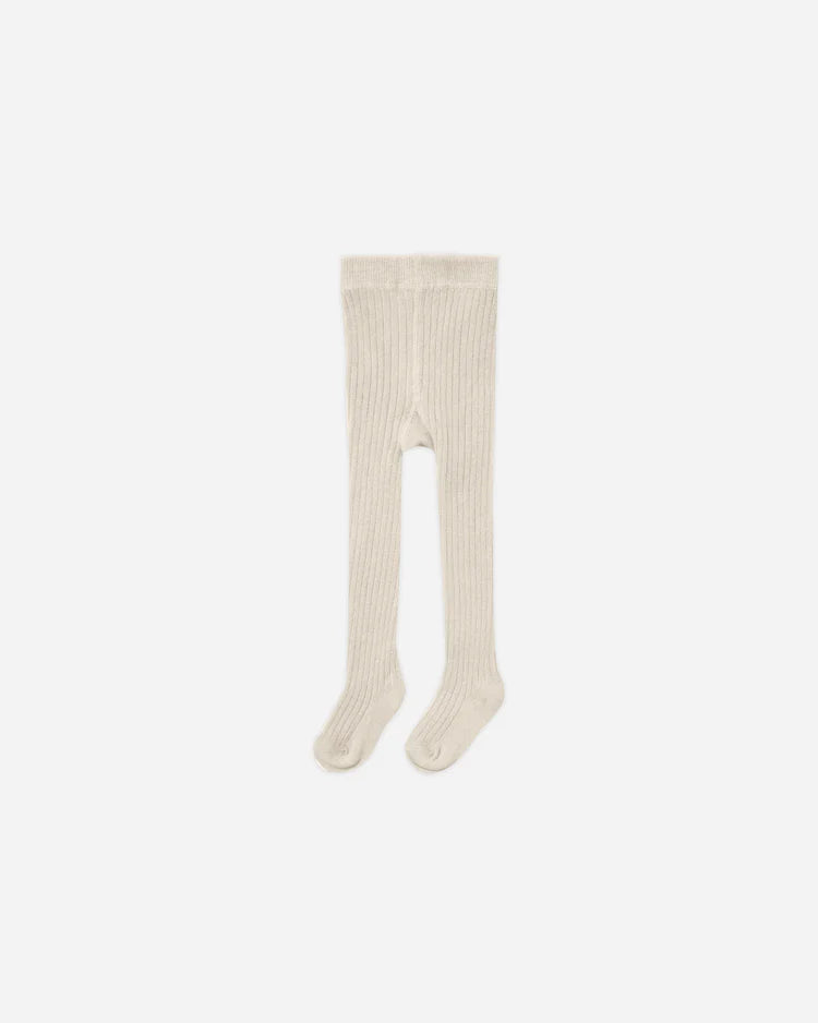 Ribbed Tights | Stone | Rylee & Cru