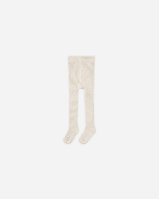 Ribbed Tights | Natural | Rylee & Cru
