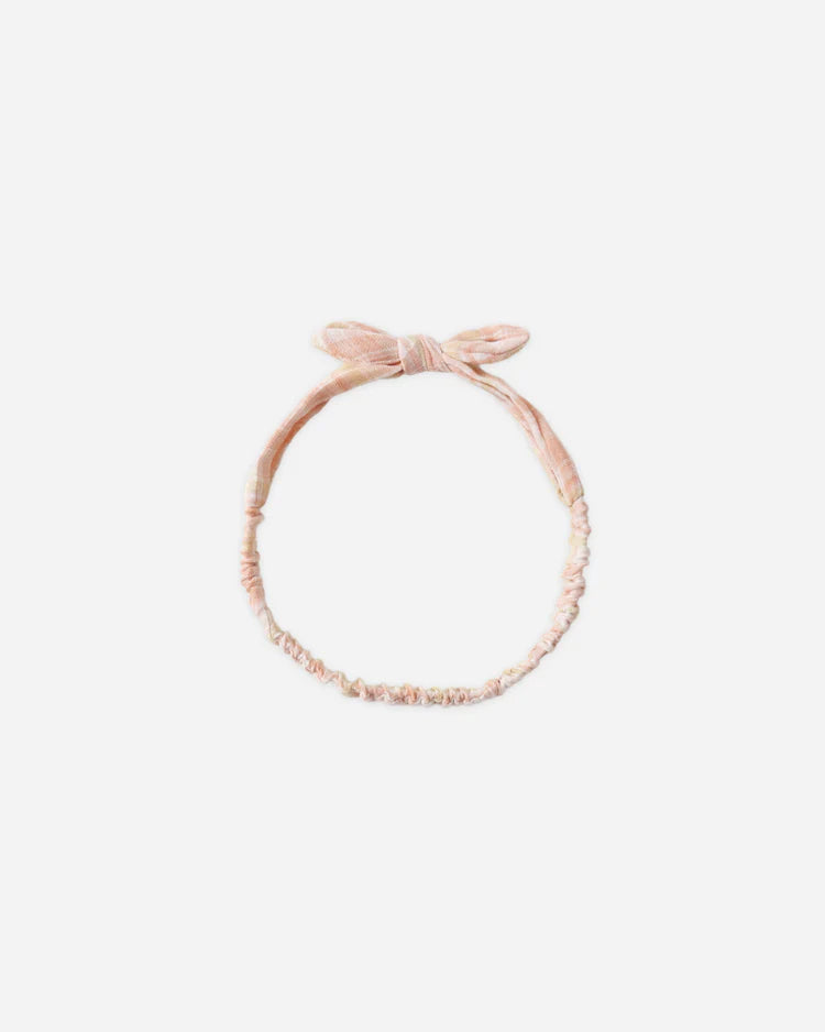 Baby Bow Headband | Summer Plaid | Rylee & Cru