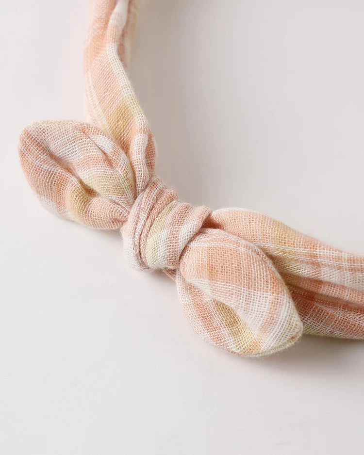 Baby Bow Headband | Summer Plaid | Rylee & Cru