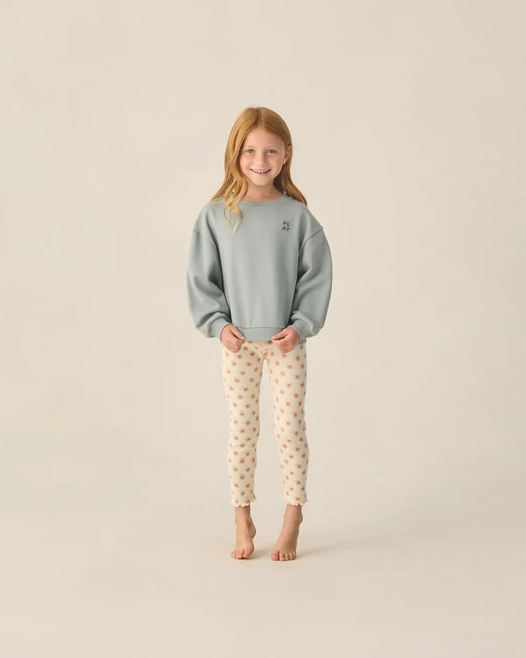 Ribbed Legging Set | Natural & Melon | Rylee & Cru