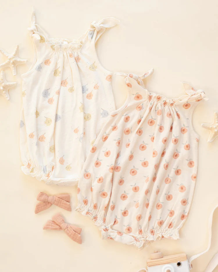 Shoulder Tie Bubble | Peaches | Rylee & Cru