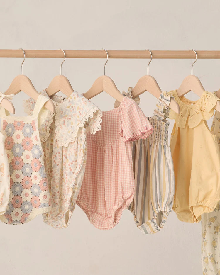 Roxy Romper | Petal Gingham | Rylee & Cru