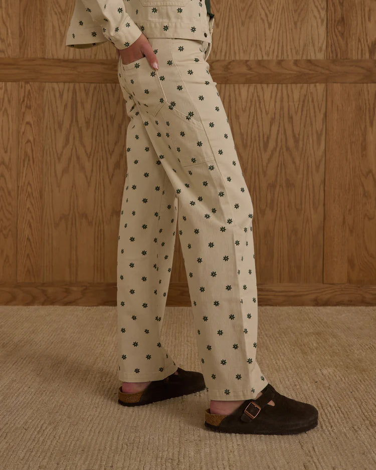 Baggy Wide Leg Denim | Mini Daisy | Rylee & Cru