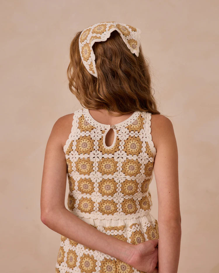 Crochet Tank Set | Marigold Daisy | Rylee & Cru