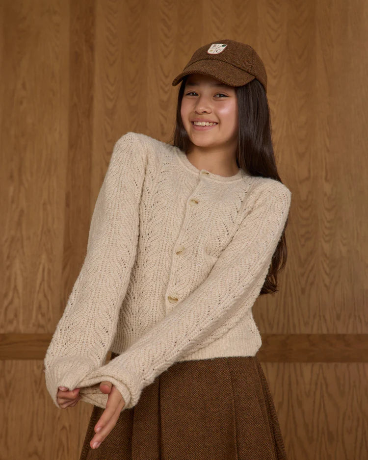 Cheyenne Cardigan | Heathered Oatmeal | Rylee & Cru