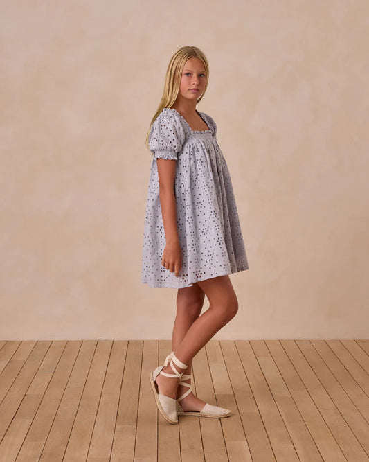 Teen Milan Dress | Light-Blue | Rylee & Cru