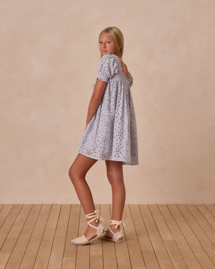 Teen Milan Dress | Light-Blue | Rylee & Cru