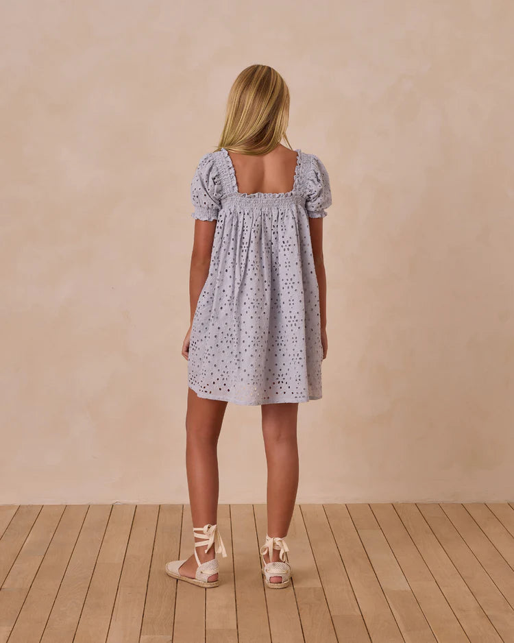 Teen Milan Dress | Light-Blue | Rylee & Cru