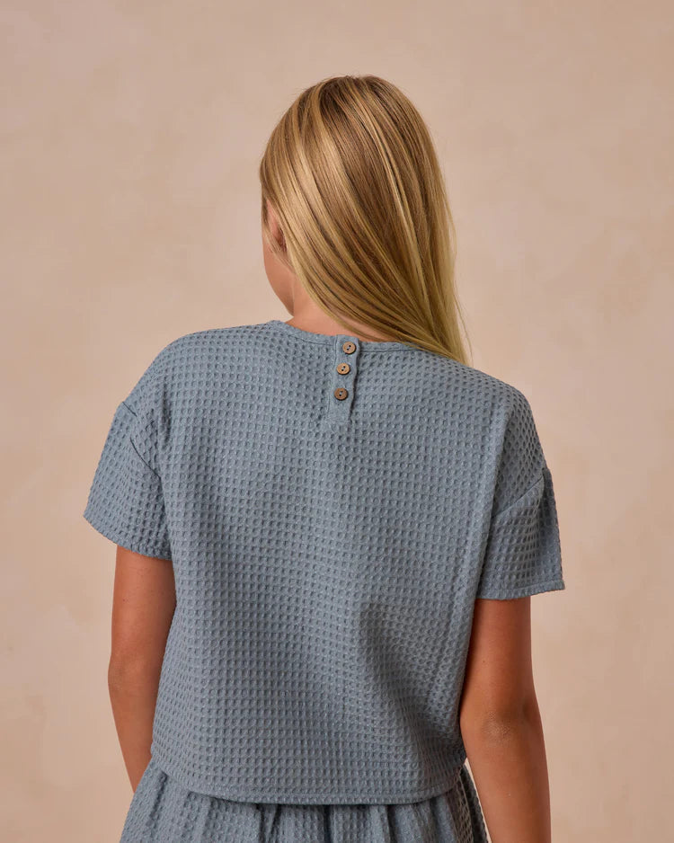 Girls Waffle Set | Ocean | Rylee & Cru