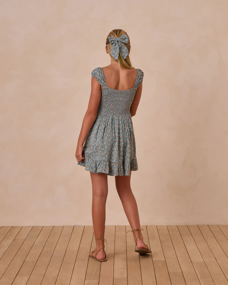 Kalina Dress | Blue Floral | Rylee & Cru