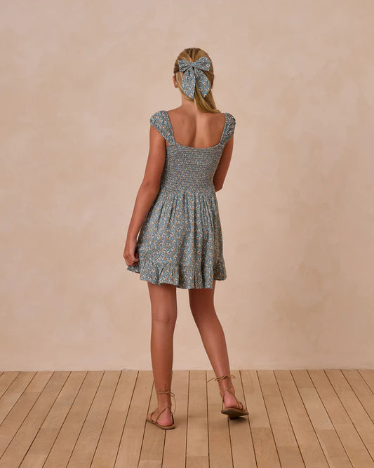 Kalina Dress | Blue Floral | Rylee & Cru