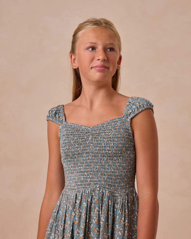Kalina Dress | Blue Floral | Rylee & Cru