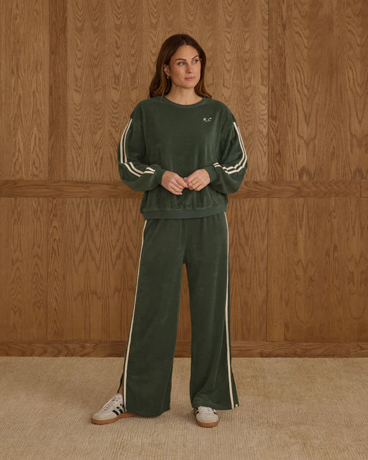 Oversized Sweatshirt | Green | Rylee & Cru