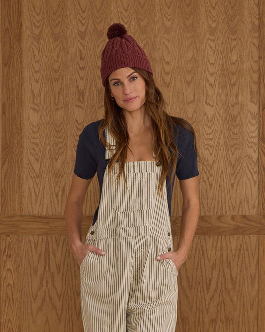 Utility Overall | Navy Pinstripe | Rylee & Cru