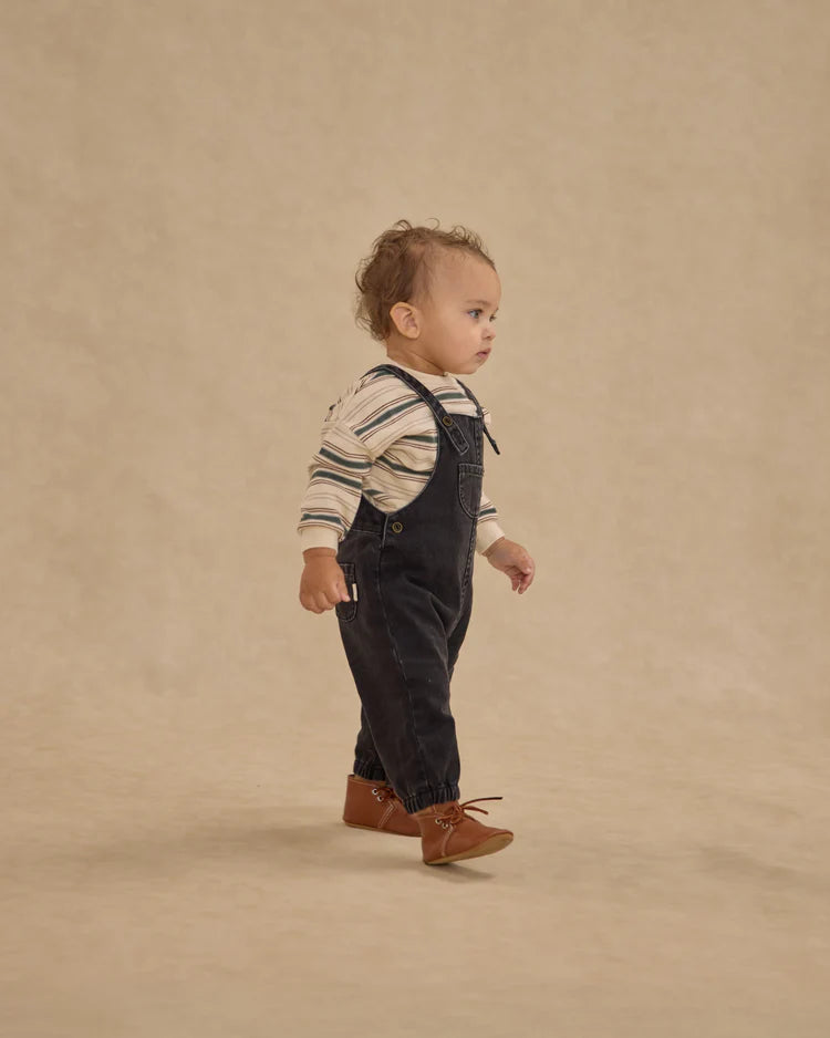 Relaxed Long Sleeve Tee | Retro Stripe | Rylee Cru