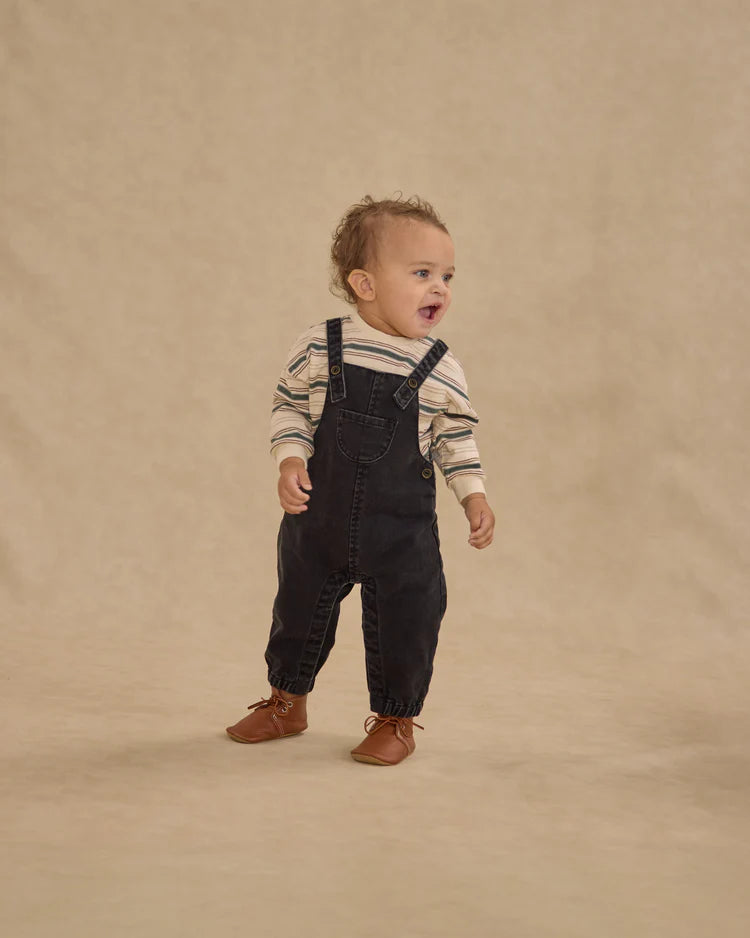 Baby Overalls | Washed Black | Rylee & Cru