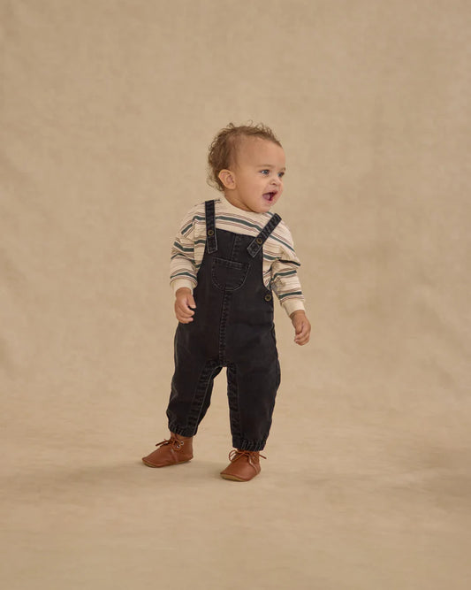 Baby Overalls | Washed Black | Rylee & Cru