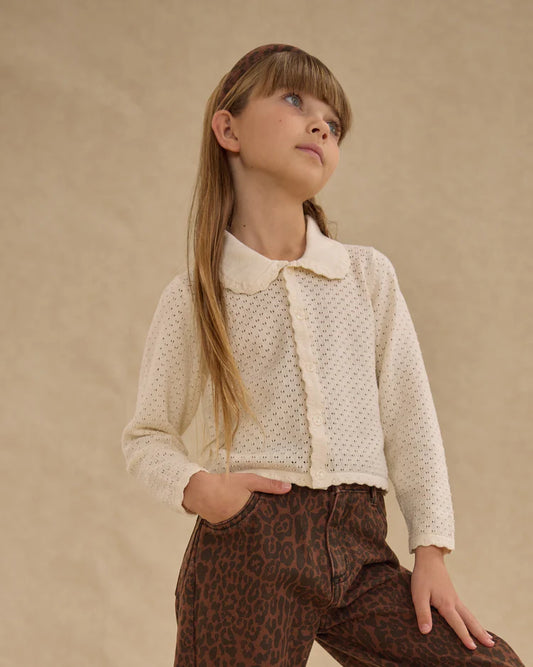 Rio Cardigan | Ivory | Rylee & Cru