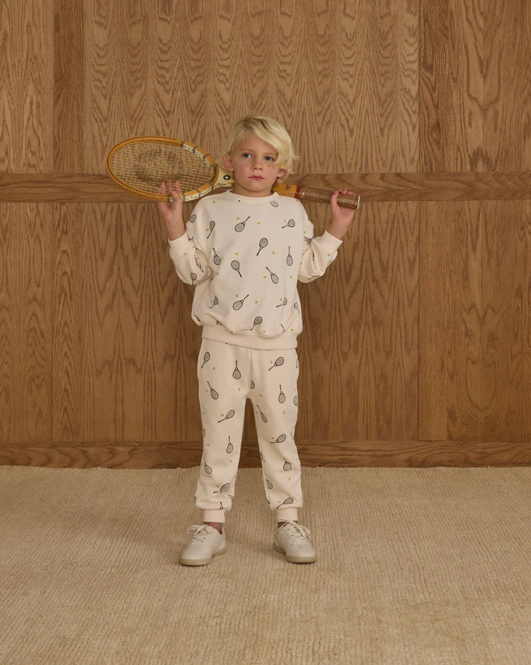 Relaxed Sweatshirt | Tennis | Rylee & Cru