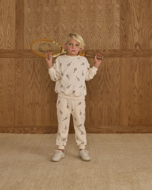 Relaxed Sweatshirt | Tennis | Rylee & Cru